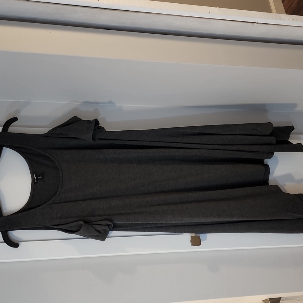 Torrid, Gray cold Sholder dress. 2